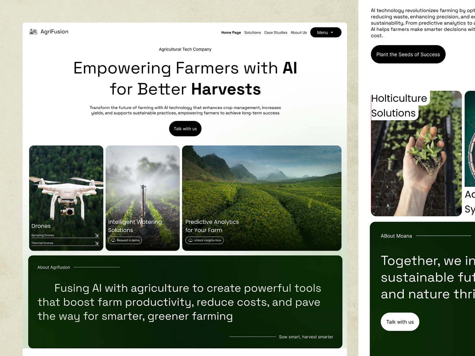 Agrifusion Ai Agriculture Tech Company By Jilan Ferdiansyah For