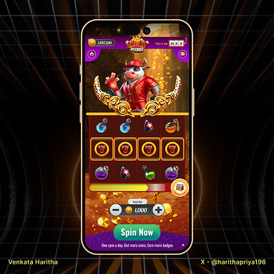 Casino App 3d betingapp casinoapp dailyui dailyuichallenge design figma gratitude rummyapp ui uxuidesigner