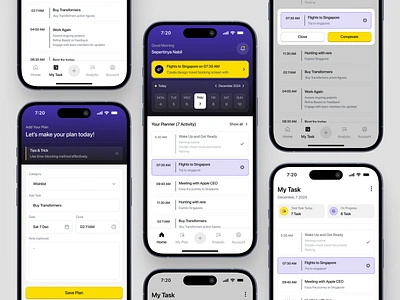 Day-Plan - Smart Daily Planner Apps activity activity planner calendar daily planner mobile app planner planner app planning product design reminder schedule schedule app task task appp task list task manager task planner to do app ui design ux design