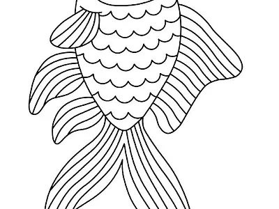 Free Fish Coloring Pages for Kids & Adults