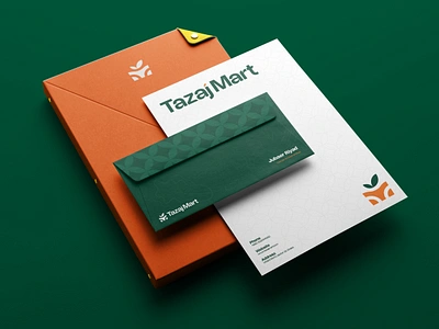 Logo Design & Brand Identity - Tazaj Mart app design brand design brand identity brand strategy branding creative branding design design ui focotik graphic design icon illustration ios app logo logo design logo inspiration modern logo tazaj mart ui design visual identity