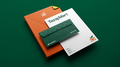 Logo Design & Brand Identity - Tazaj Mart app design brand design brand identity brand strategy branding creative branding design design ui focotik graphic design icon illustration ios app logo logo design logo inspiration modern logo tazaj mart ui design visual identity