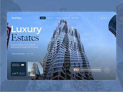 Real Estate Website UI Design animation branding construction figma graphic design landing page logo motion graphics real estate real estate design real estate website design ui ui design uiux ux ux design web web design website website design