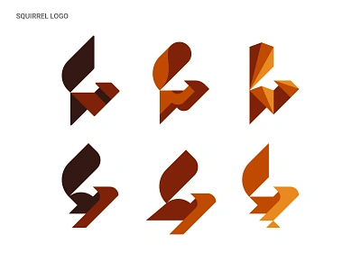 Squirrel logo, Geometric logo, Modern logo design actiewear animal logo brand identity branding geometric identity logo logo design logodesigner logos logotype mark modern logo monogram sports logo sportswear squirrel squirrel logo streetwear symbol