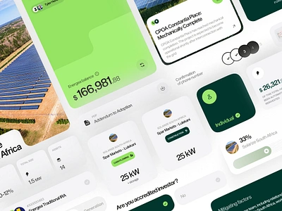 Energea Investing App ai finance app design eco finance fintech fintech mobile app forex green energy invest investment ios personal finance app renewable energy revolut saas stock trade trading trading app trading mobile app