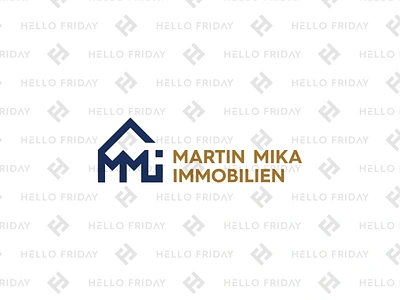 Martin Mika Immobilien - Real Estate Logo Animation 2d after effect animation branding bumper clever creative gif intro logo logo animation logo design logomotion lottie motion motion graphics outro social media visual effect visual identitiy