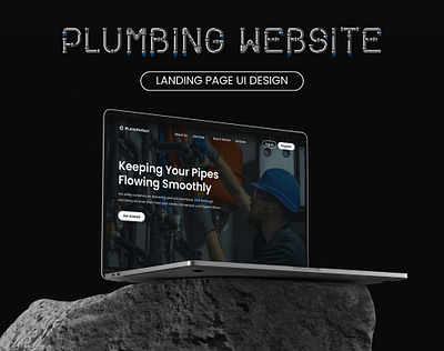 PlumbPerfect-Landing Page UI Design after effects branding editing graphic design illustrator landing page photoshop portfolio presentation ui ui design uiux user experience user interface ux design web design website website design