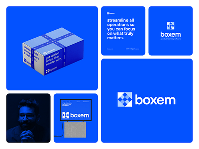 Boxem Direction 10 amazon b2b b2c branding branding and identity clean design dribbble drop shipping graphic design identity logo logo design marketing minimal modern saas selling software as a service tech