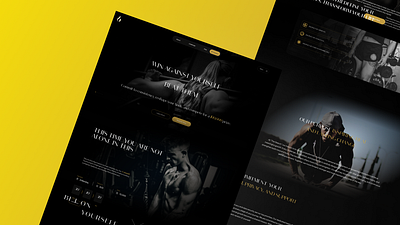 The Search Body Transforming Challenge website. challenge fitness gym health landingpage tranding transforming ui uidesign uiux uiuxdesign webdesign website webui workout