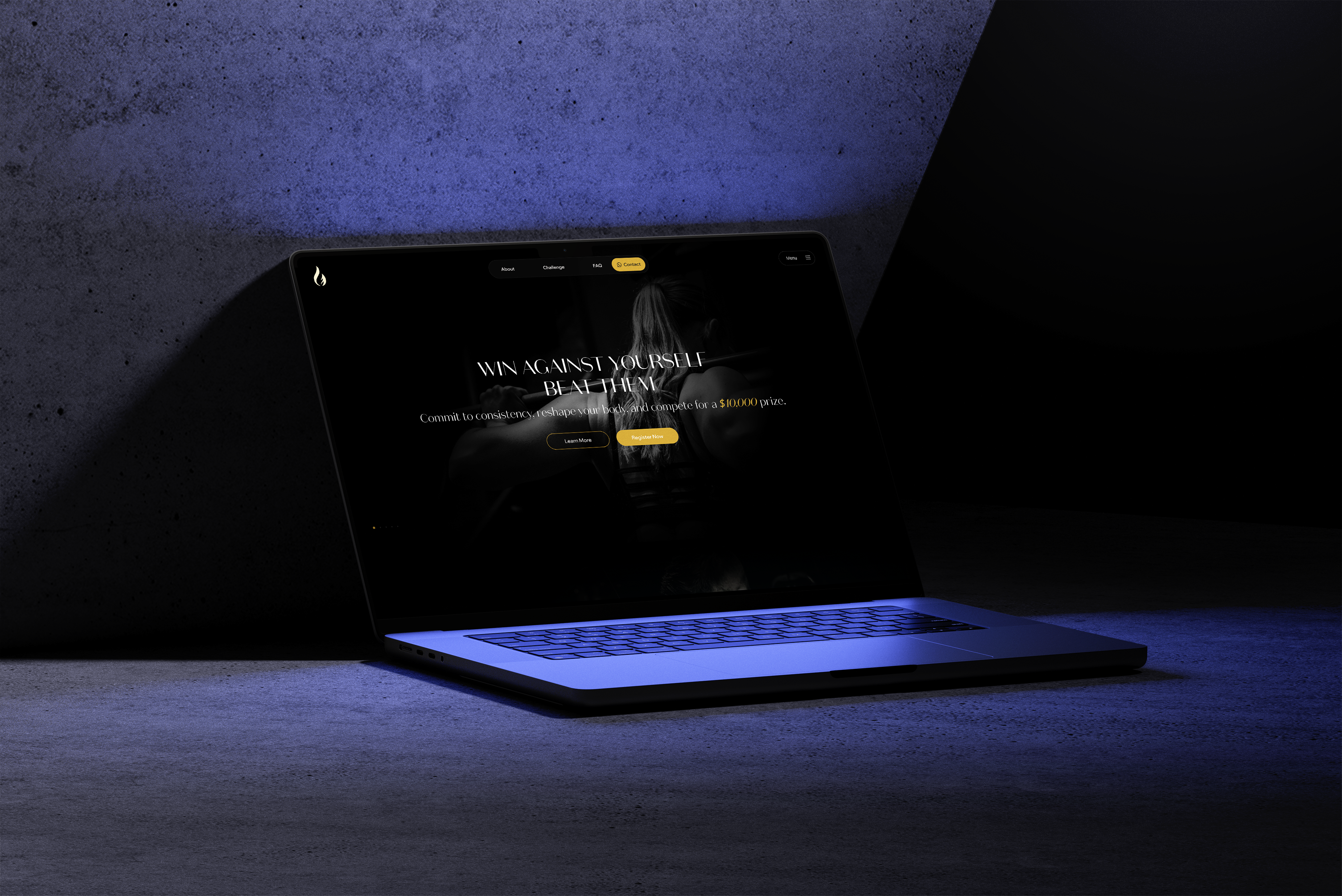 Example of Website UX/UI Design