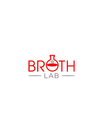 Broth Lab Logo Design broth broth logo chinese soup custom logo design dynamic dynamic logo flat food logo illustration lab lab logo logo minimal modern modern logo soup soup logo symbolic wordmark logo