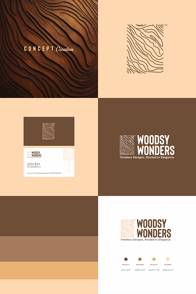 The Woodsy Wonders logo 3d animation branding creatives graphic design graphic designers illustrators logo logodesign logodesigner logoinspiration logoinspirations motion graphics typography ui vector