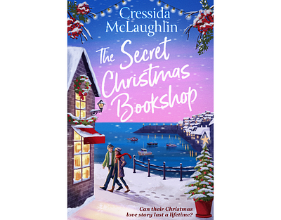 The Secret Christmas Bookshop X Camila Gray book cover christmas love novel publishing romance