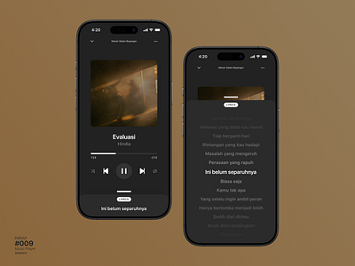 Daily UI #009 - Music Player daily ui daily ui 009 dailyui dailyui 009 dailyui009 lyric lyricapp lyrics lyrics app lyricsapp music music app music player music player app musicplayer musicplayerapp song spotify