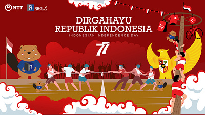 Dirgahayu INDONESIA 77 branding dashboard dashboard design dashboard ui design dirgahayu indonesia graphic design illustraion illustration illustrations illustrator indonesia ui