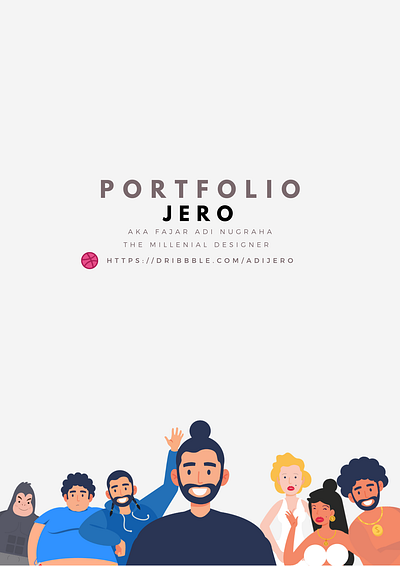 JERO Portofolio branding dashboard dashboard design dashboard ui design illustraion illustration illustrations illustrator jero portofolio ui