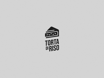 TORTA DI RISO - Logo Design branding food graphic design italy logo minimal