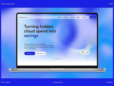 CloudPhilos. UX/UI for website branding company branding company site corporate site design devops graphic design hero section logo logo redesign main page ui user interface user interface redesign ux webdesign ui website redesign
