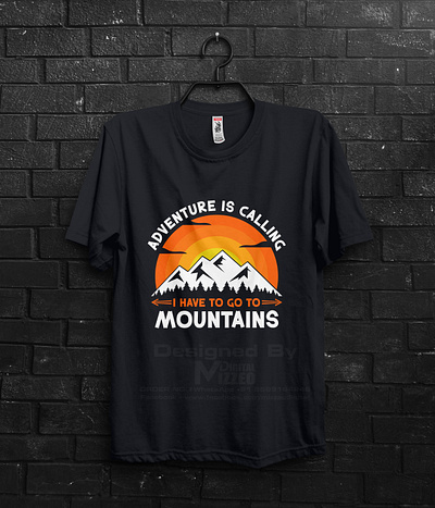 Travel Company T-Shirt Design travel art.