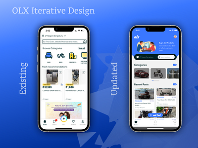 OLX UI Redesign ui
