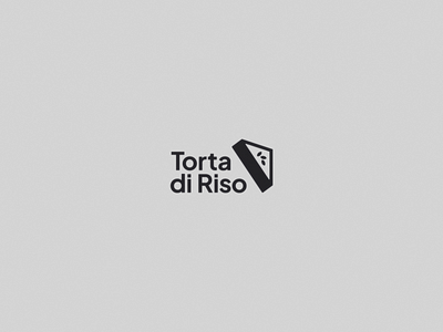 TORTA DI RISO - Unused Logo Design branding cake communication agency food graphic design italy logo pie