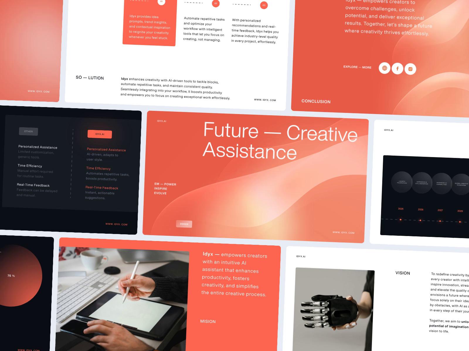 Example of Pitch Deck & Presentation Design