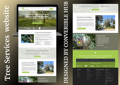 A Tree Services Website I Designed On Wix animation branding businesses design funnel graphic design illustration logo services tree servies tree supply ui website