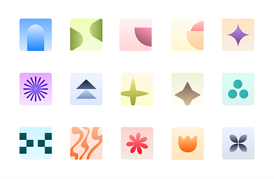 File Icons - Avatar abstract dual tone icon figma files freebie gradient iconography icons illustration logo sandeep mandloi shapes