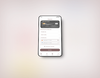 Payment Method branding ui ux