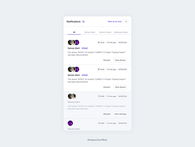 Notifications🔔 3d branding dashboard design dashboard ui ecommerce design ecommerce website design figma graphic design login page logo logo inspiration minimal motion graphics notifications product design ui ux website design