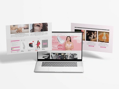 Erotik Markt branding ux design web design webshop