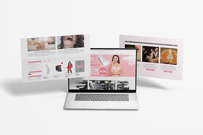 Erotik Markt branding ux design web design webshop