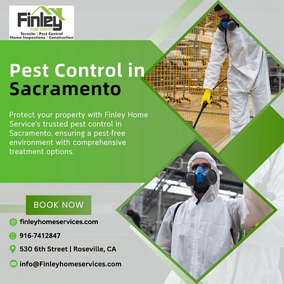 Pest control in Sacramento - Finley Home Services pest control in sacramento