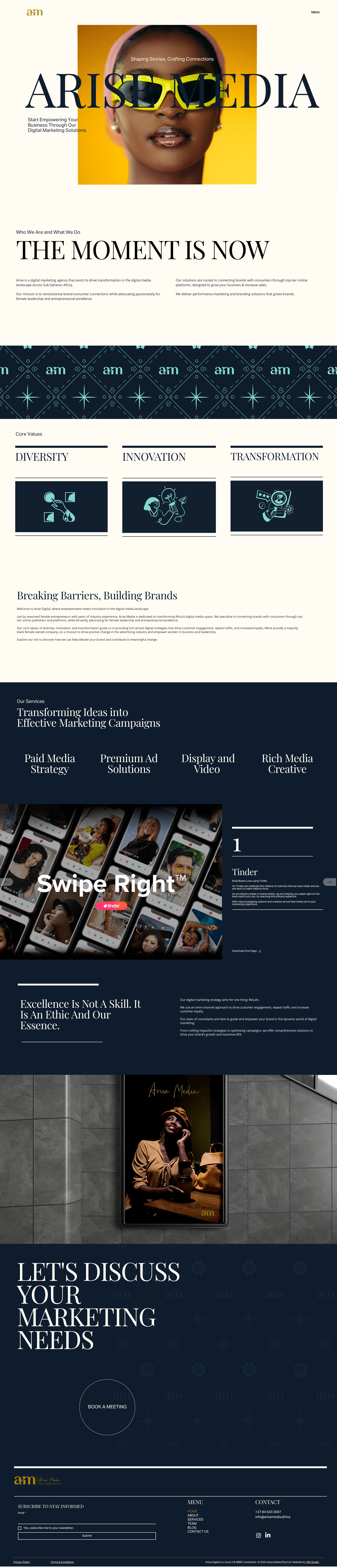 The Bold Transformation of Arise Media brand identity design branding design graphic design illustration logo ui ux vector visual identity web design websitedesign