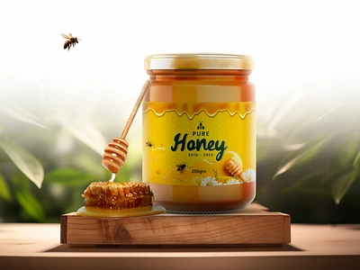 Honey Jar Packaging Design adsbanner branding ecommerce graphic design honeyjarpackaging icon interface interfacedesign landingpage packaging design ui uiux web design webbanner webdesignportfolio website