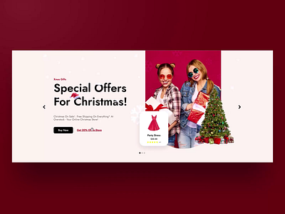 The Christmas Shop template averta