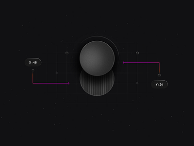 XY-Button 3d button app clean design devdock minimal radio simple skeuomorphic ui widget