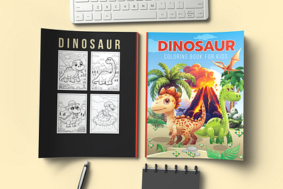 Dinosaur Coloring Book for Kids kdp