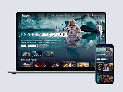 Multi-Platform Streaming App Design Smart TV, Mobile & Web UI branding design disneyplus dizi exxen film graphic design netflix stream streaming tasarım ui video