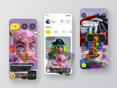 3D Design Assets Marketplace & Resource. UI UX mobile app design 3d android app animation app design application clean dashboard design design assets home page landing page marketplace mobile app nft product design resource token ui ux web design web3