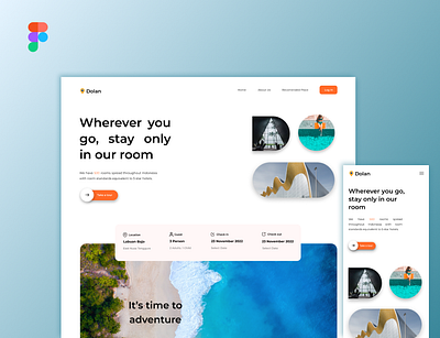 Dolan: Your Gateway to Seamless Hotel Bookings cosmetics design figma hotel app hotel booking hotel website ui user experience ux website