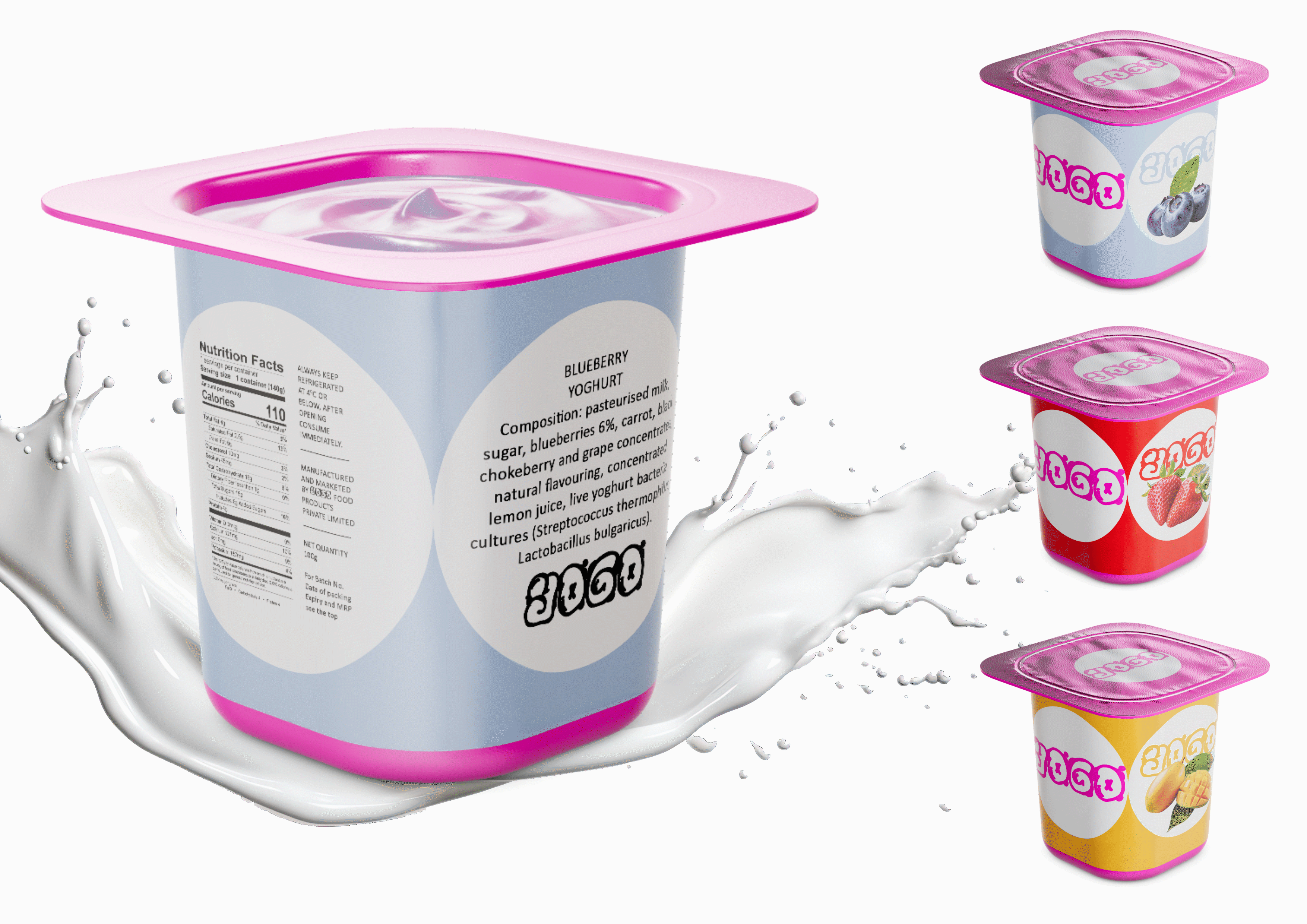 YoGo- Packaging branding design graphic design logo packaging typography