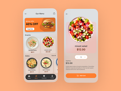 Fast Food mobile app design Ui/Ux appuiuxdesign foodapp foodappdesign mobileappdesign ui uidesign uiux ux uxdesign