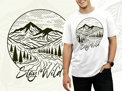 Hand drawing adventure vector art t shirt design travel t shirt