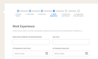 Breadcrumbs in long form breadcrumbs form ui ux website