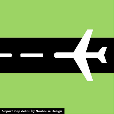 Airport map detail airport map graphic design icons illustration map map assets mapdetail maps newhousedesign wayfinding