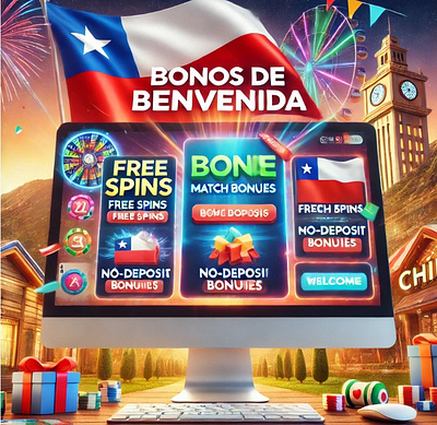 Bonos de bienvenida en los mejores casinos online de Chile