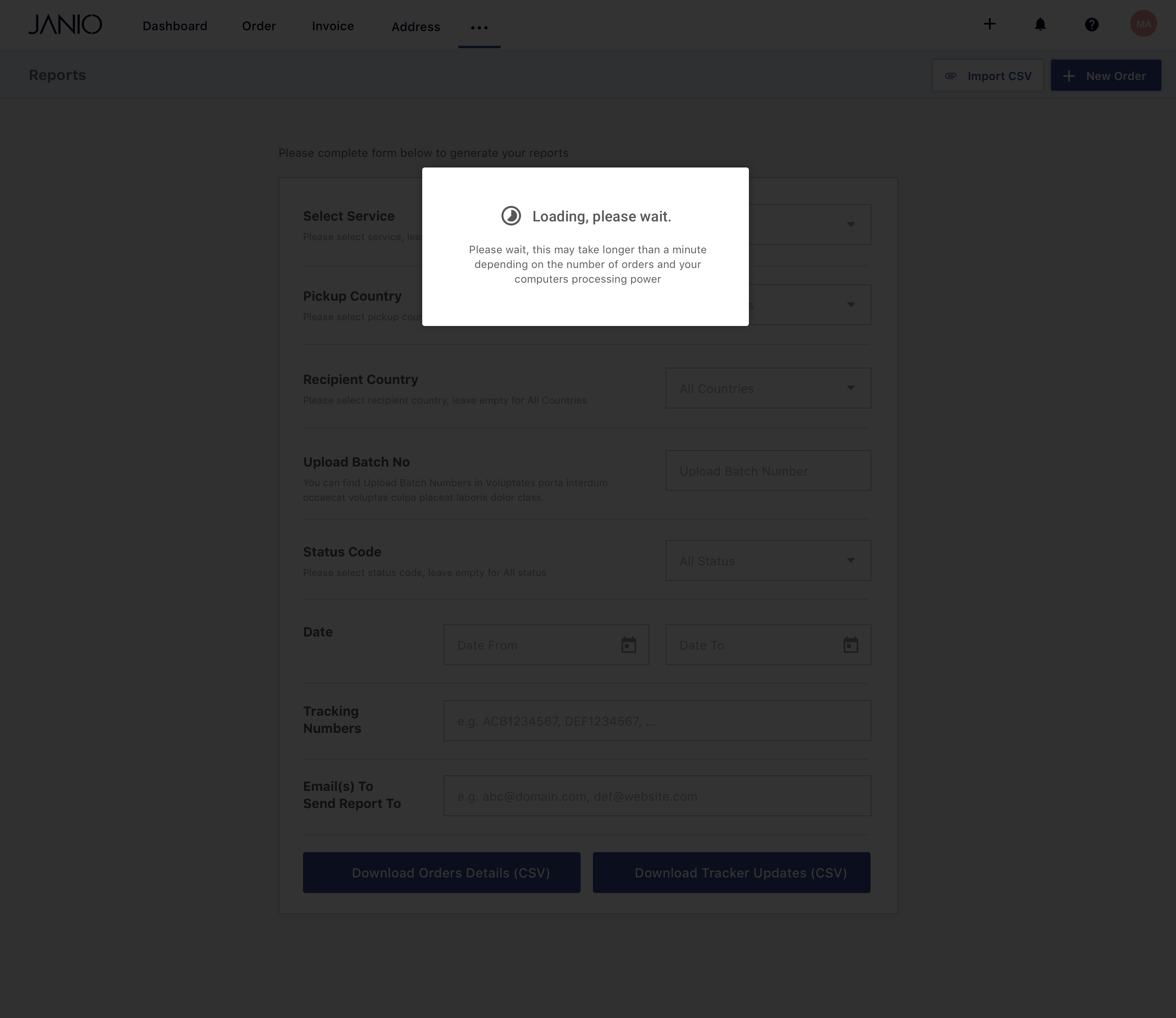Loading in form design form loading ui ux website