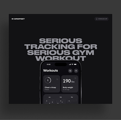 Fitness app_web design aesthetic agency ai animation app blockchain branding design fitness graphic design gym minimal modern motion portfolio saas sleek ui ux website