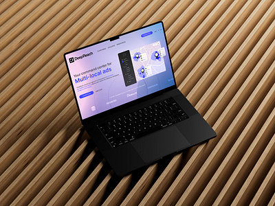 DeepReach - Your Multi-local Advertising Platform design digital graphic design ui ux